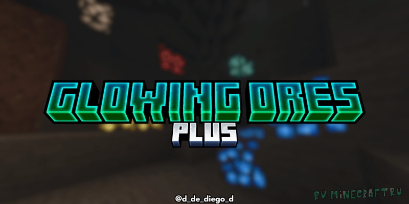 Glowing Ores Plus -     [1.21.11] [1.21.10] [1.20.6] [1.16.5] [1.12.2] [16x]