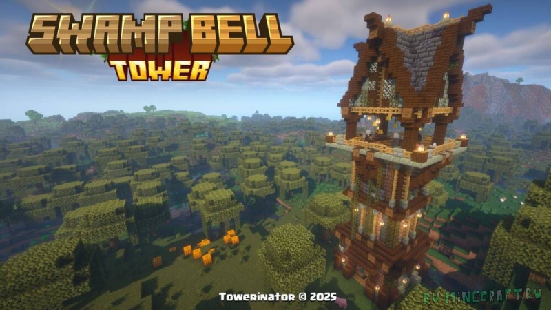 Swamp Bell Tower - ���������� � ������� [1.21.11] [1.21.1] [1.20.1]