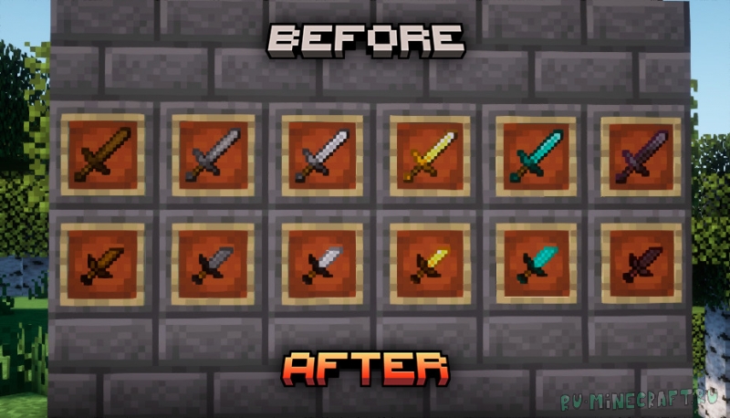PVP Swords - �������� ��� ���� [1.21.11] [1.20.6] [1.19.4] [1.16.5] [1.12.2] [16x]