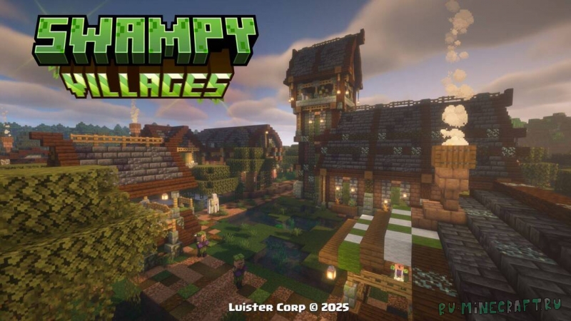Swampy Villages - ���������� ������� [1.21.11] [1.21.8] [1.21.4] [1.21.1] [1.20.1]