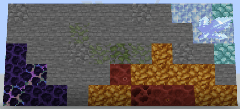 Connected Rocks - �������� �������� ����� ��������� �������� [1.21.11] [1.20.6] [16x]