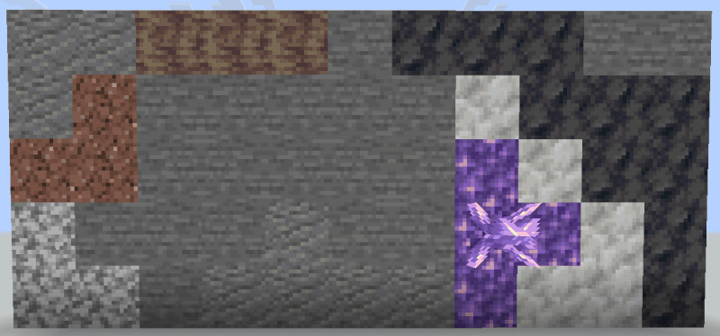 Connected Rocks - �������� �������� ����� ��������� �������� [1.21.11] [1.20.6] [16x]