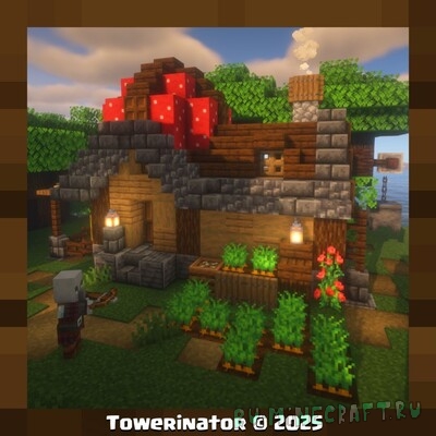 Dark Starter Pillager Tower - ��������� ����� [1.21.5] [1.21.4] [1.21.1] [1.20.1]