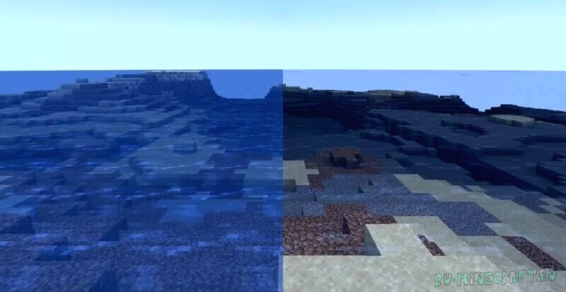 Water Vision Transparent - ���������� ���� [1.21.11] [1.21.1] [1.20.1] [16x]