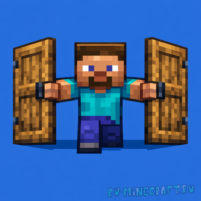 Double Doors - �������� ������� ����� [1.21.11] [1.21.5] [1.21.1] [1.21]