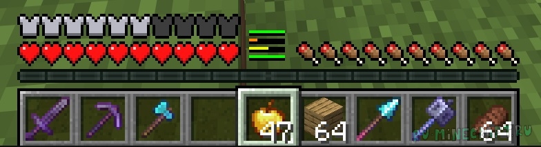 Minimal Armor HUD - ��������������� ����������� ��������� ����� [1.21.11]