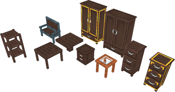 Toms Server Additions: Decorations & Furniture - ����� ��������� ������ [1.21.1] [1.20.1]