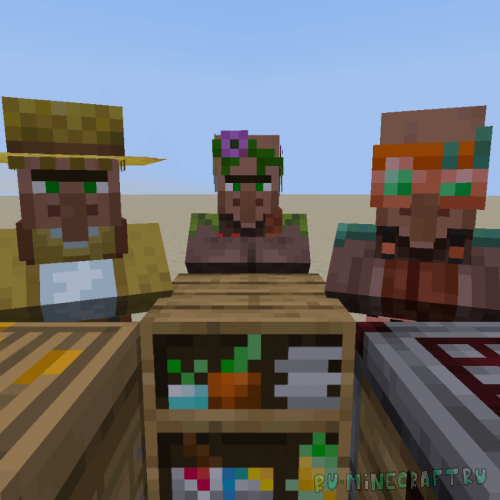 New Villagers - �������, ��������, ������� [1.21.8]