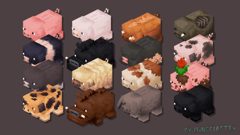 Porky Pigs - �������� �������� [1.21.11] [1.21.8] [1.21.5] [16x]