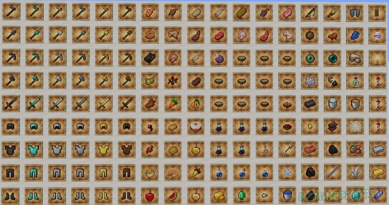 Better Small Items+++ - ��������� �������� [1.21.11] [1.20.6] [1.16.5] [1.12.2] [1.8.9] [16x]
