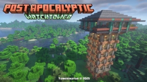 Post Apocalyptic Pillager Watchtower - ����-���� ����� [1.21.11] [1.21.1] [1.20.1]