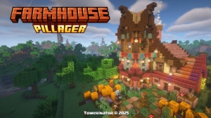 Pumpkin Pillager Farmhouse - ����� � ������� ����������� [1.21.11] [1.20.1]