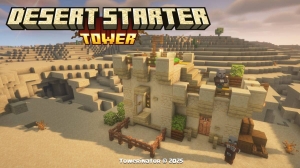 Desert Starter Pillager Tower - ��������� ��� ��� ������ � ������� [1.21.11] [1.20.1]