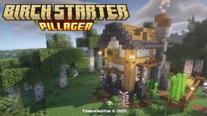 Birch Starter Pillager Tower - ��������� ��� [1.21.11] [1.21.10] [1.21.8] [1.21.1] [1.20.1]