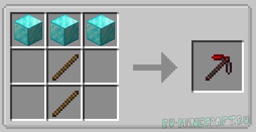 Simple Pickaxe 7x7 - ����� � ������� �������� [1.21.11] [1.21.8] [1.20.1]