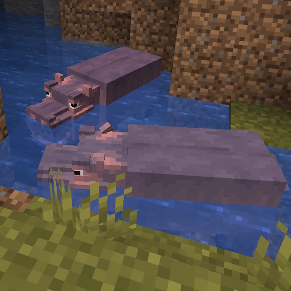 Animal Garden - Hippopotamus - ����������� [1.21.11] [1.21.8] [1.21.5] [1.21.1] [1.20.1]