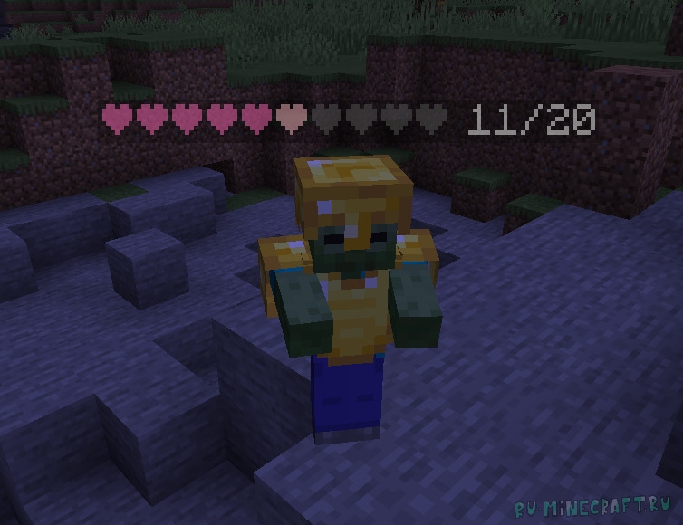 Better Health Bar - ����������� ��������� �������� ����� [1.21.11] [1.21.10]