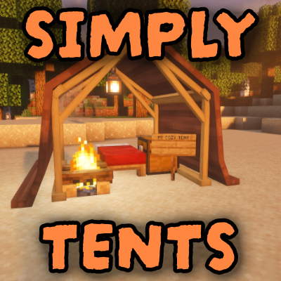 Simply Tents - ����� ��� ������ [1.21.1] [1.20.1]