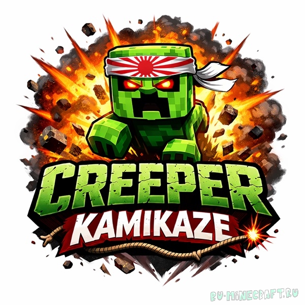 Creeper Kamikaze - ������ ��������� [1.20.1]