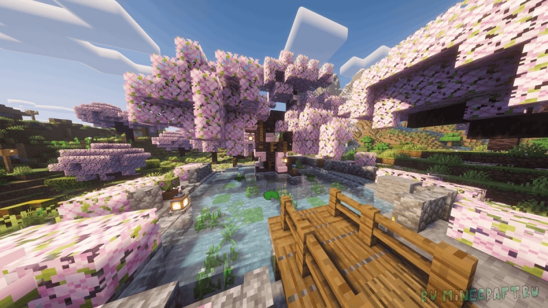 Cherry Tree Pond - ���� � ���������� ����� [1.21.11] [1.21.10] [1.21.8] [1.21.1] [1.20.1]