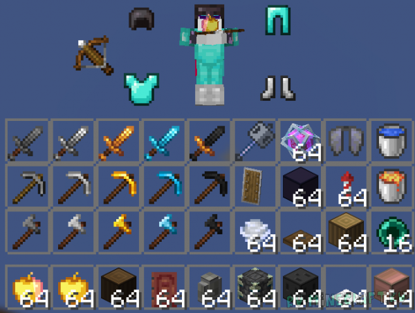 Clean PvP texturepack - ������ ��� �������� [1.21.11] [1.20.6] [16x]