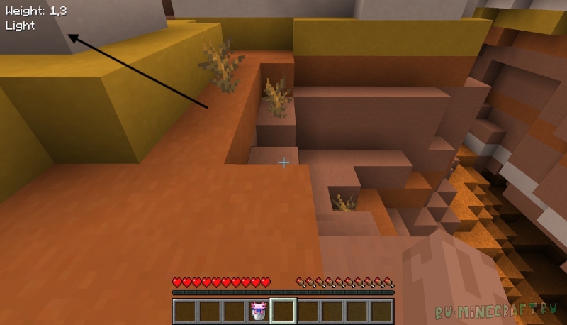 Inventory Weights - ��� ����� � ��������� ������ [1.20.1]