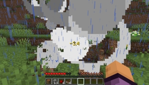 Damage Taken Indicator - ��������� � ������������ ����������� ����� [1.21.5] [1.21.1]