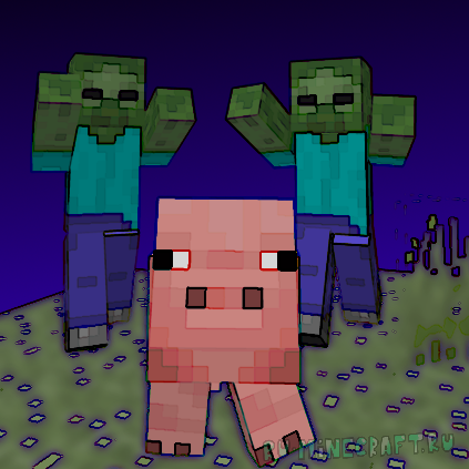 Zombies Eat Animals - ����� ���� �������� [1.20.1]