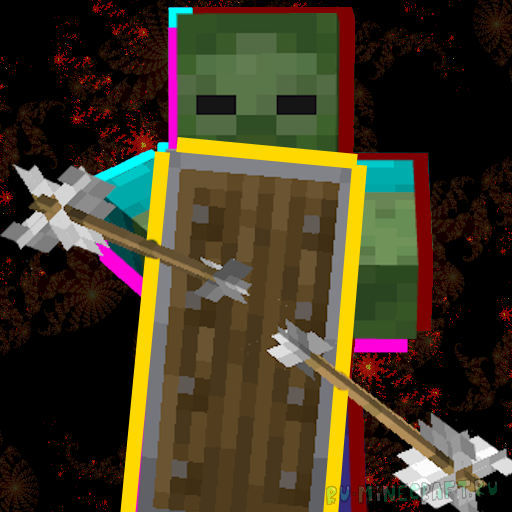 Mobs Use Shields - ���� ���������� ��� [1.20.1]