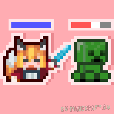 Team healthbar - ��������������� ������� �� ��������� � ����� [1.21.1] [1.20.1]