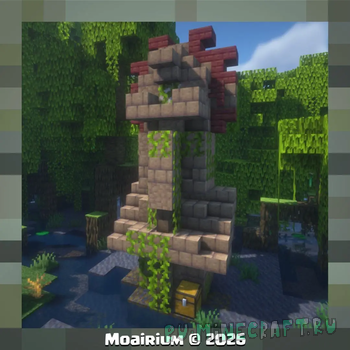 Mangrove Mud Moai Statue - ��������� ���� ������ [1.21.11] [1.21.10] [1.21.1] [1.20.1]