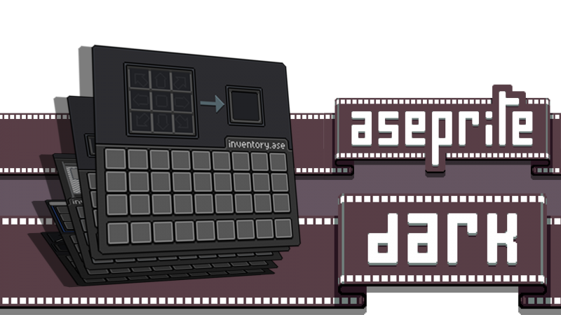 Aseprite Dark - ��������� ������� � ������ ����� [1.21.11] [1.21.5] [16x]