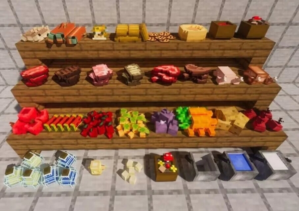 Tw`s Decorative Food - ������������ ��� [1.21.8] [1.20.1]