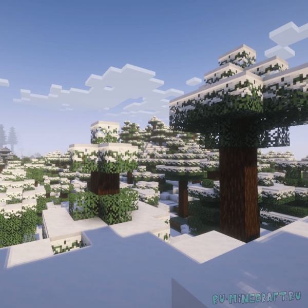 Better Snowy Leaves - ���������� ������� ������ �� �������� [1.21.5]