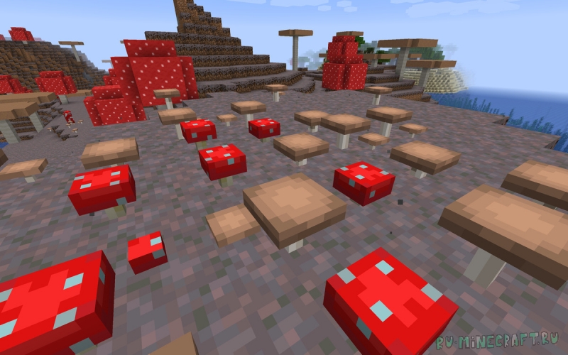 Mushrooms Plus - 3� ����� [26.1] [1.21.11] [1.20.6] [16x]