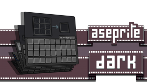 Aseprite Dark - ��������� ������� � ������ ����� [1.21.11] [1.21.5] [16x]