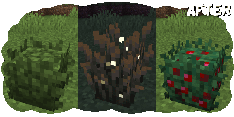 Bushier Bushes - ������ ����� [26.1.2] [1.21.11] [1.21.9] [16x]