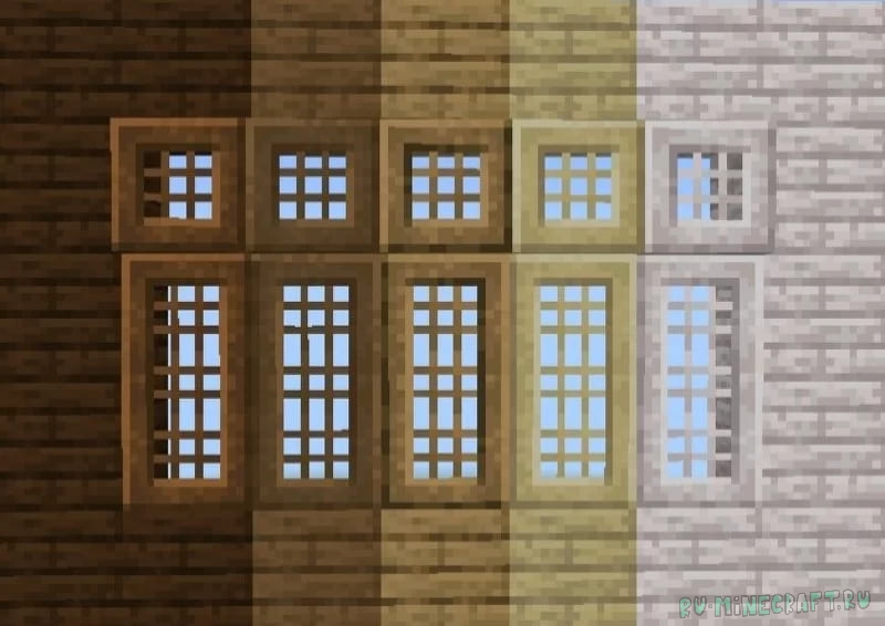 Wooden Grate Doors - ����� ��� ���������� ������ [26.1.2] [1.21.11] [16x]