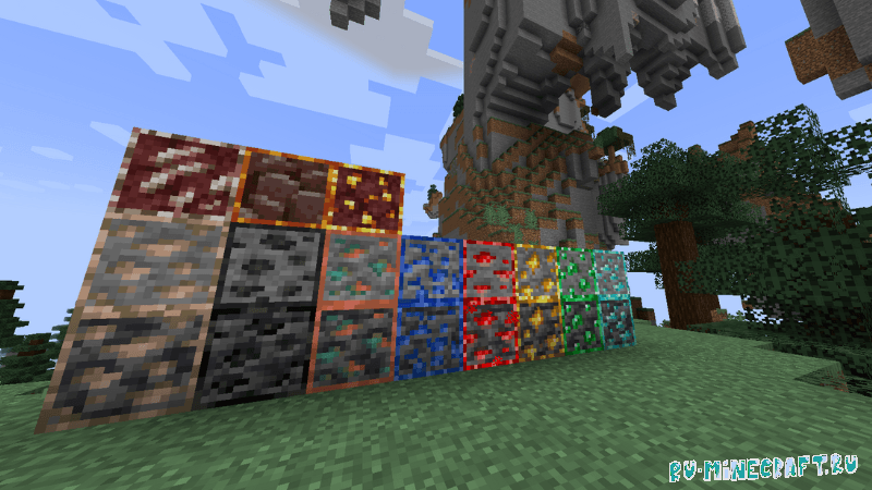 Korevix's Ore Borders - ����� ��� ��� [26.1.2] [1.21.11] [1.16.5] [1.12.2] [16x]