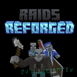 Raider Expansion (Illager And Villager) - ������ ����������� [1.20.1]