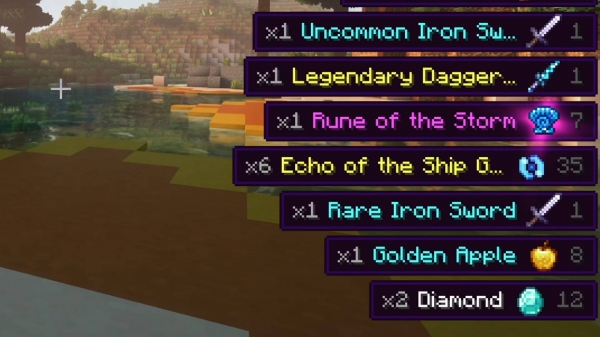 Loot Journal: Pickup Notifier - �������� ����������� � ������� ��������� [1.21.1] [1.20.6] [1.19.4] [1.18.2]