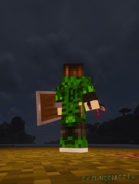 Torch on the belt - ����� �� ����� [1.21.11]