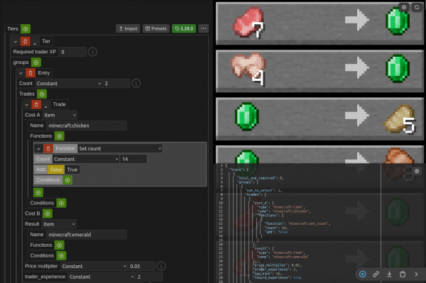 VillagerConfig - ��������� ����������� � ������� [26.1.2] [1.21.11] [1.20.6] [1.19.4] [1.18.2] [1.16.5]