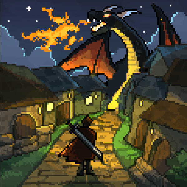 Dragonfyre Background