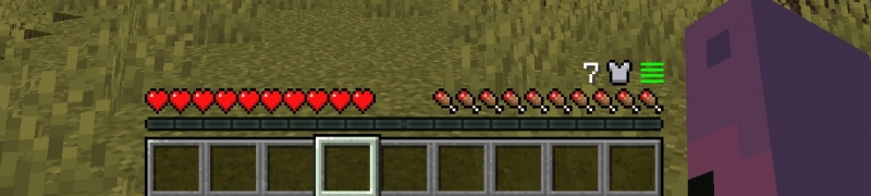 Compact Armor Bar/HUD - ���������� ��� � ������ [1.21.1] [1.20.1]