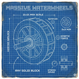 Create: Water wheel bearing - ������� ������� ������ [1.21.1]