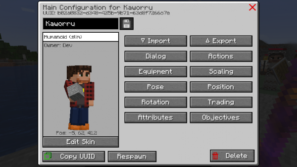 Easy NPC: Config UI - ��������� ��� Easy NPC [26.1.2] [1.21.11] [1.20.1] [1.19.2] [1.18.2]