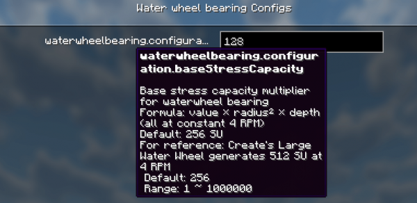 Create: Water wheel bearing - ������� ������� ������ [1.21.1]