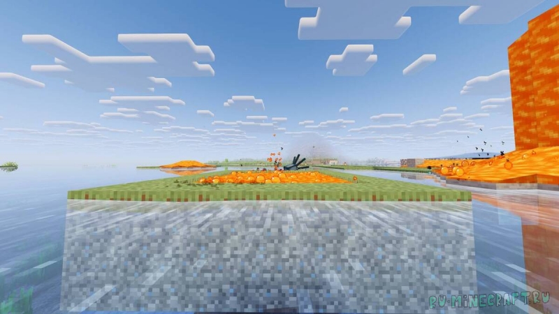 Lava Particles - ������� � ���� [1.21.1] [1.20.1]