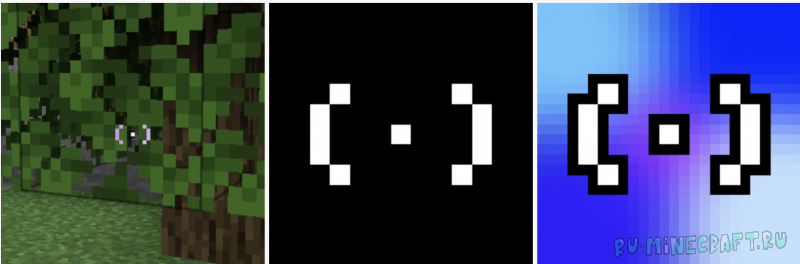 Modern Crosshair - ��������� ����������� ������ [26.2] [26.1.2] [1.21.11] [16x]